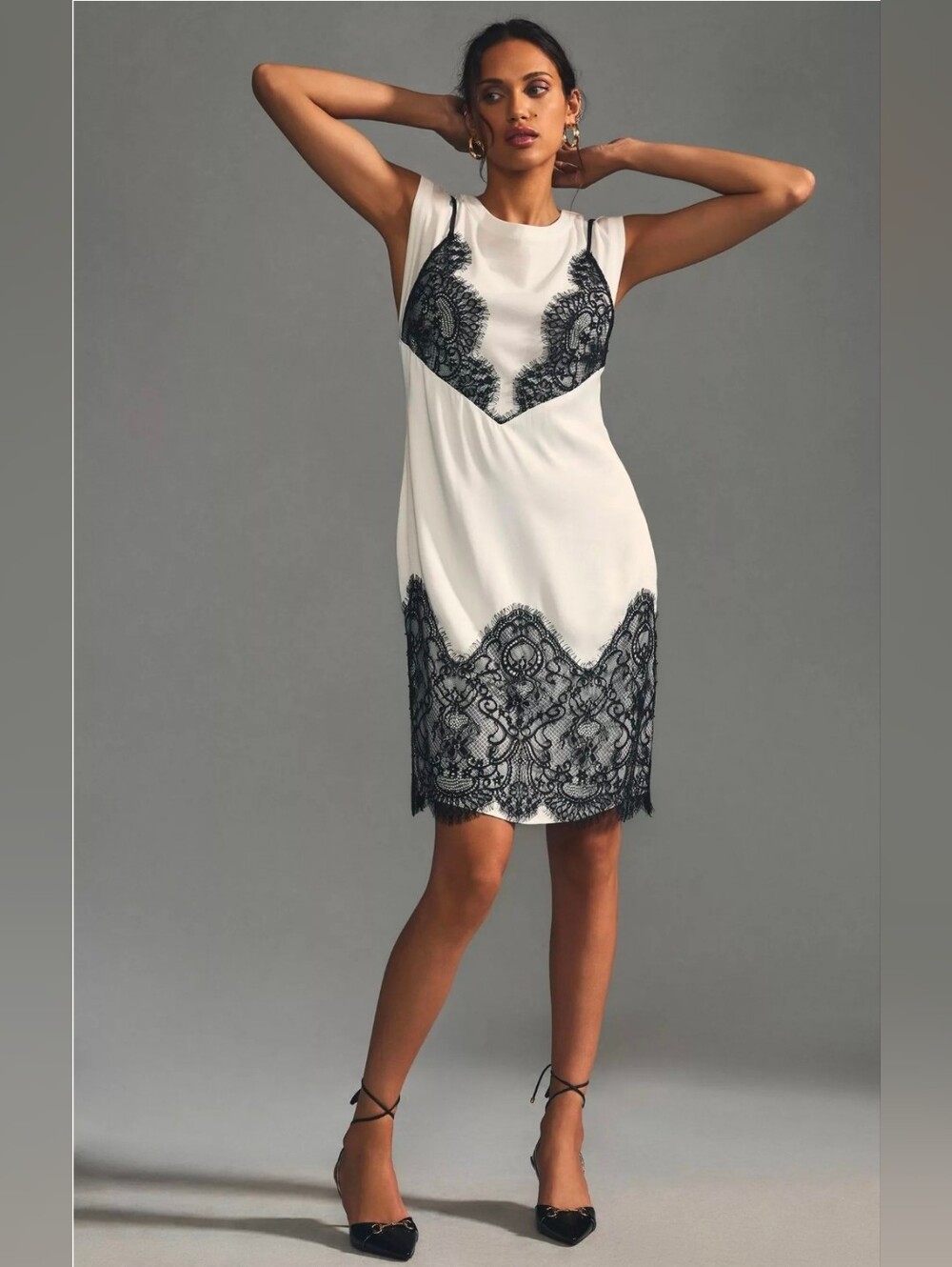 Anthropologie Maeve Cami Over T-Shirt Dress size Medium
